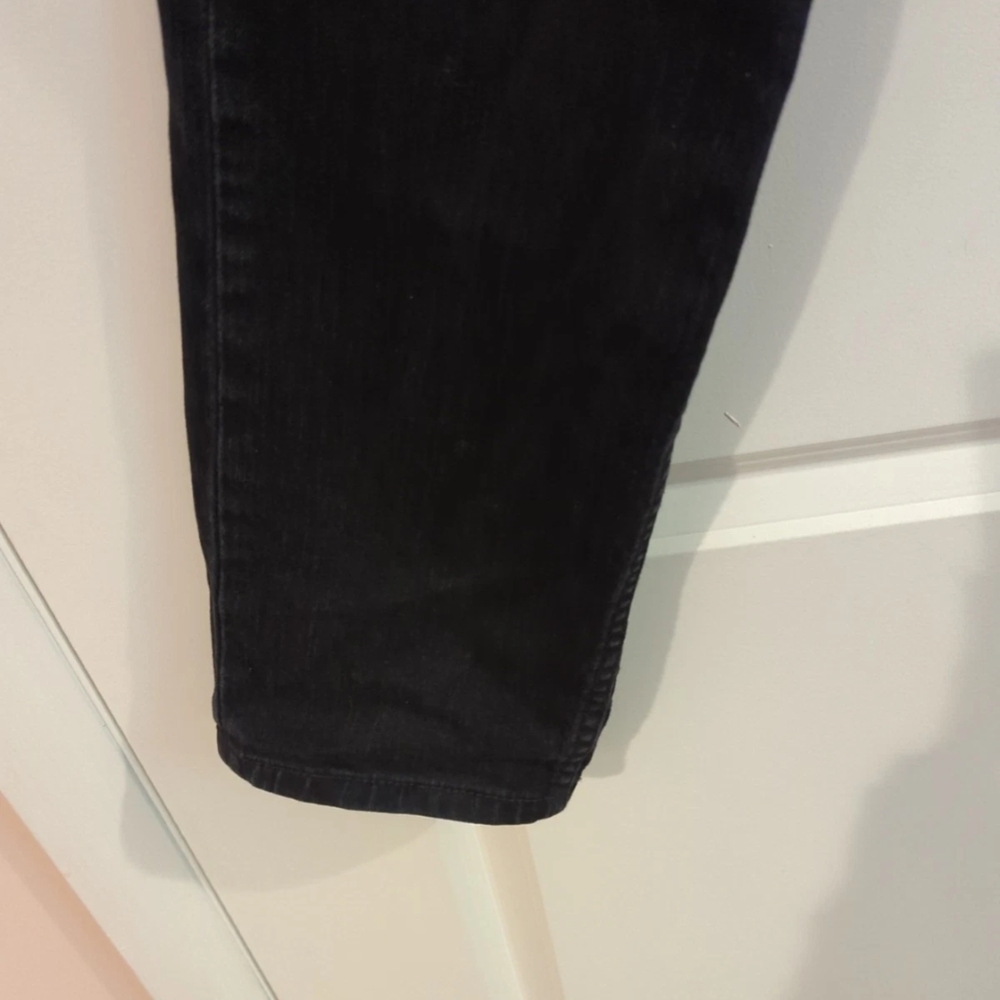 Levi's Black Denim Slim Stretch Jeans Great Shape 31x28 - Vintage.